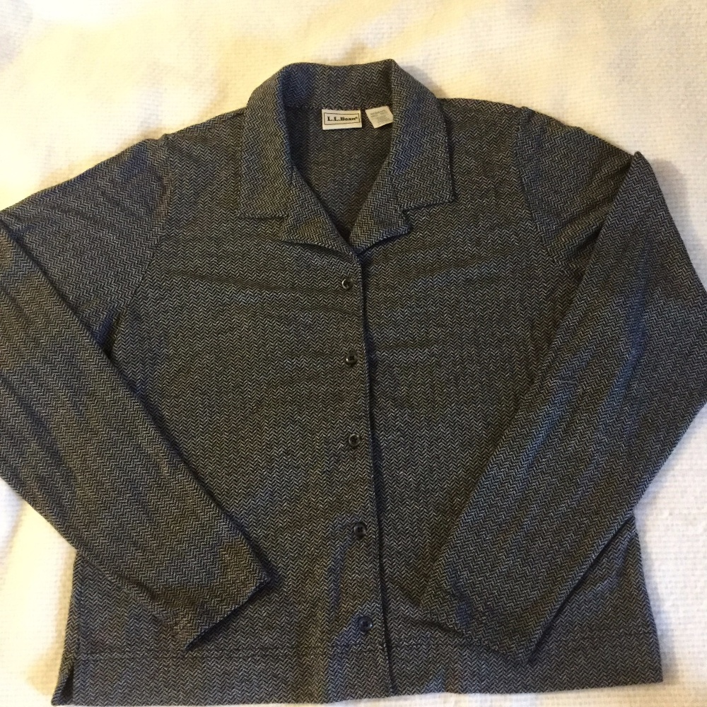 LL Bean Ladies button up shirt